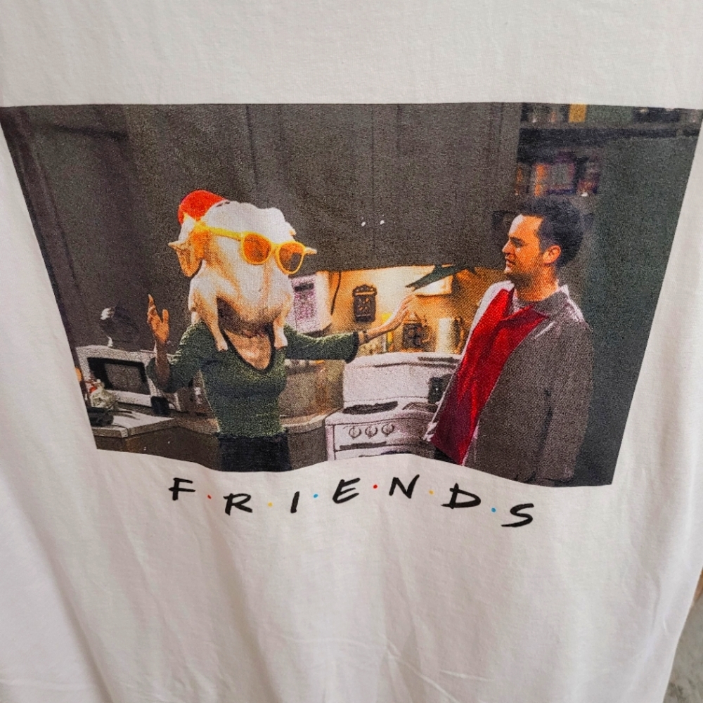 NWT Friends Tshirt Thanksgiving size Large